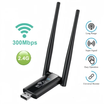 USB 2.4 G 300Mbps Bezvadu WiFi Repeater Extender Router WiFi Signāla Pastiprinātājs Pastiprinātājs lielos attālumos Wi-Fi Repeater Piekļuves Punkts